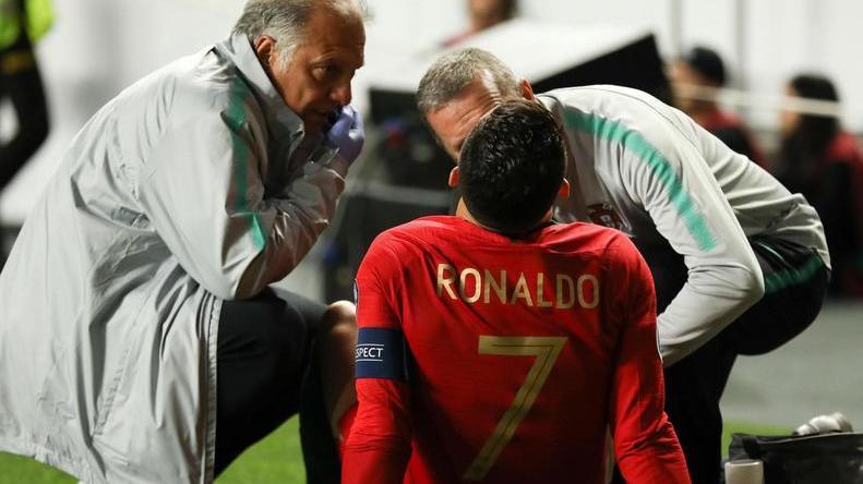 La Juventus tira fiato L’infortunio di CR7 appare di modesta entità