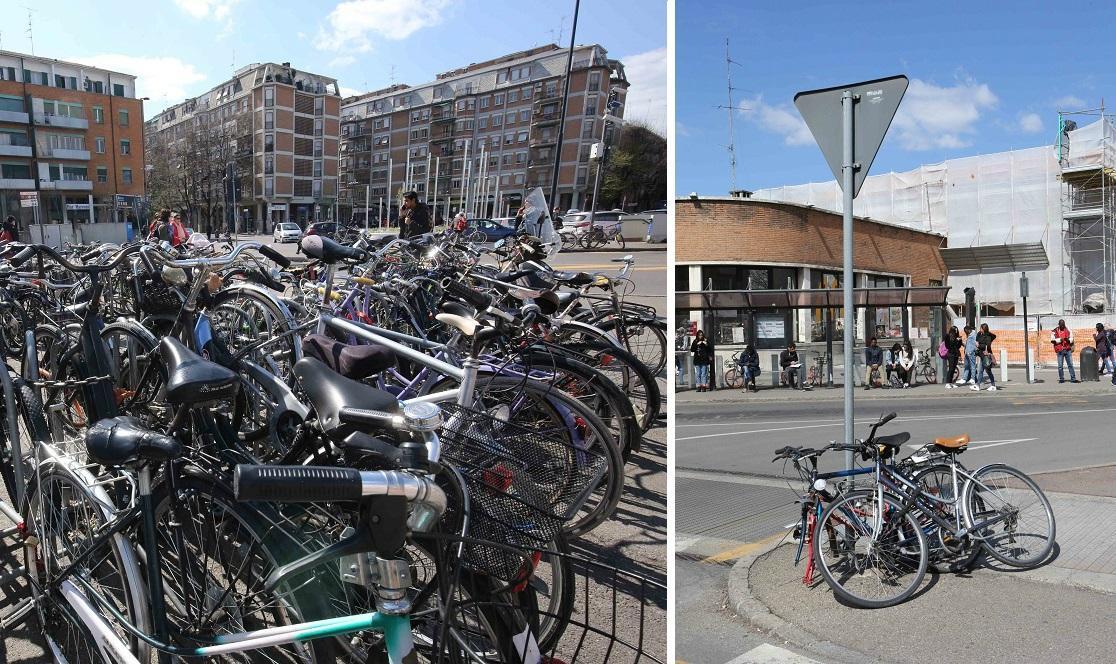 Mobilità (in)sostenibile, in stazione tanti ciclisti e poche rastrelliere 