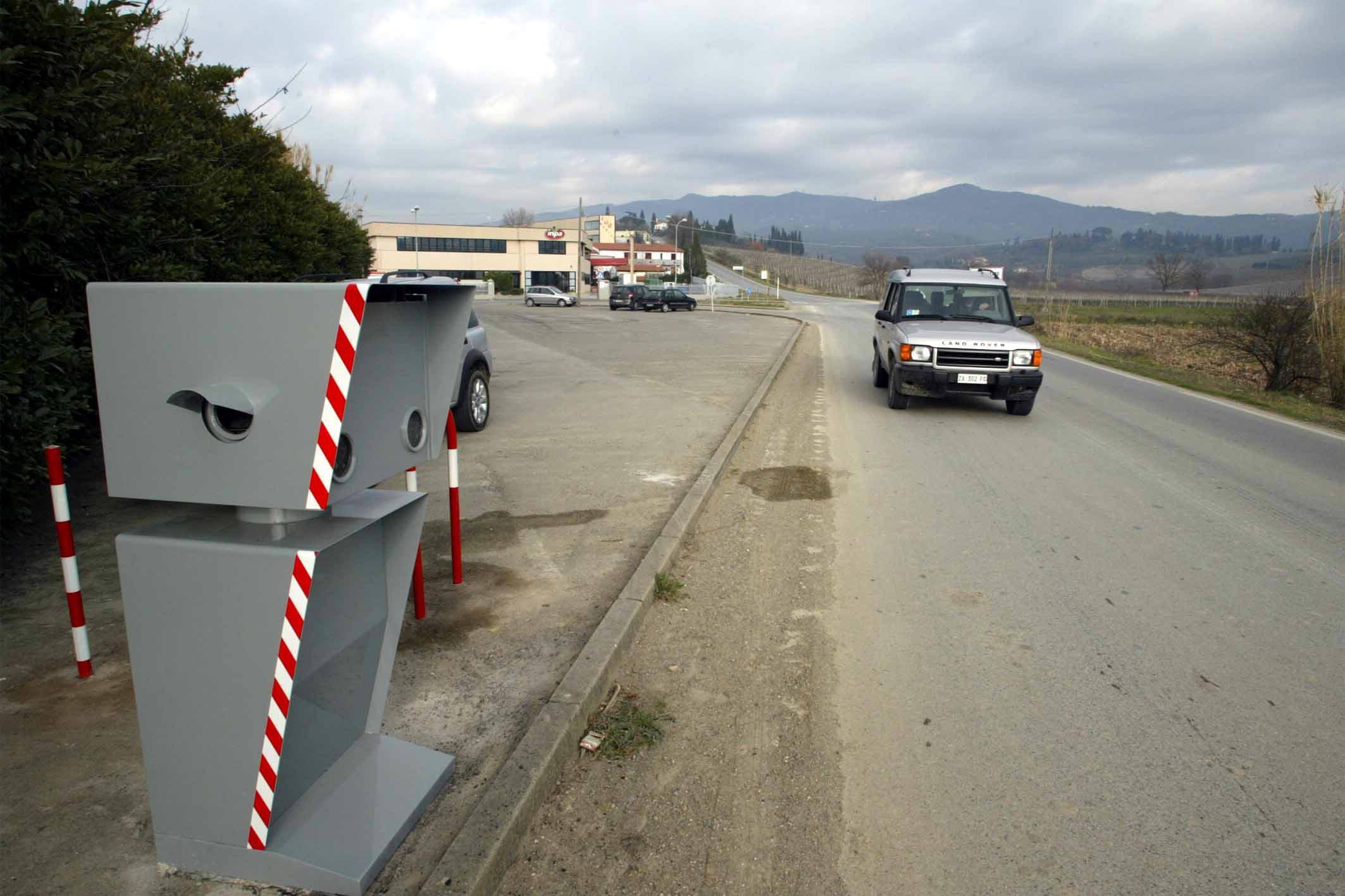 L'autovelox di Sant'Ansano