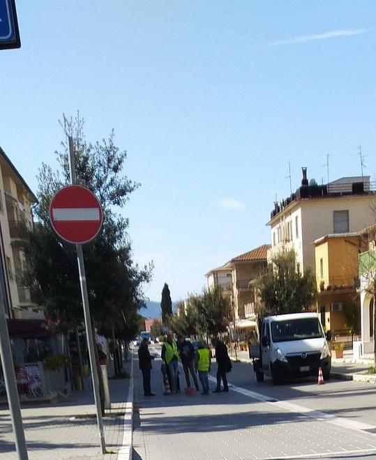 Un altro sopralluogo lungo la Maremmana