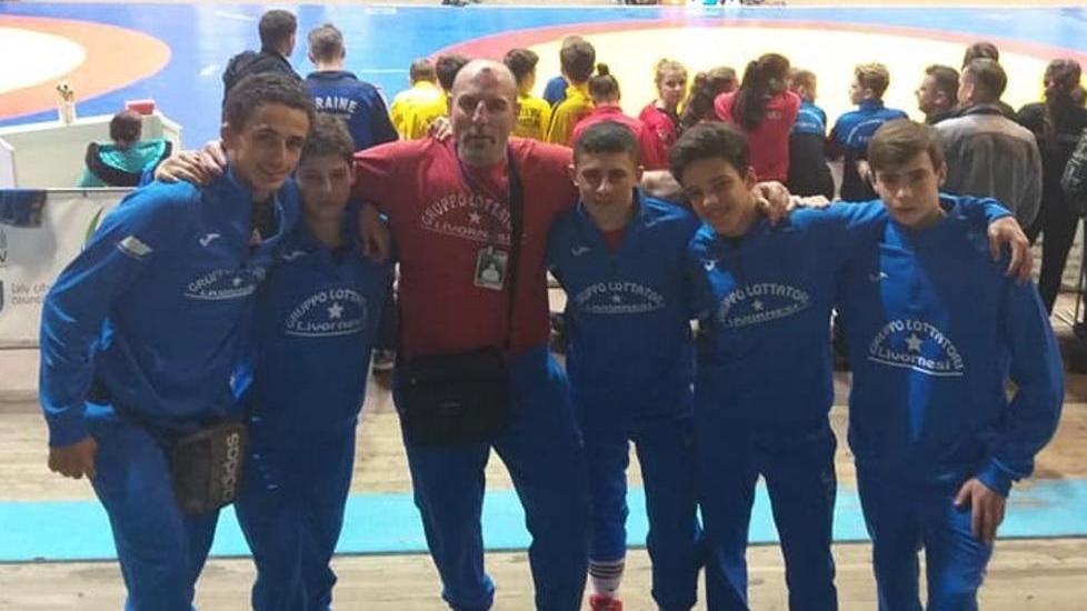 In Ucraina si parla livornese Al torneo di lotta olimpica oro a Cimarosa e Lubrano