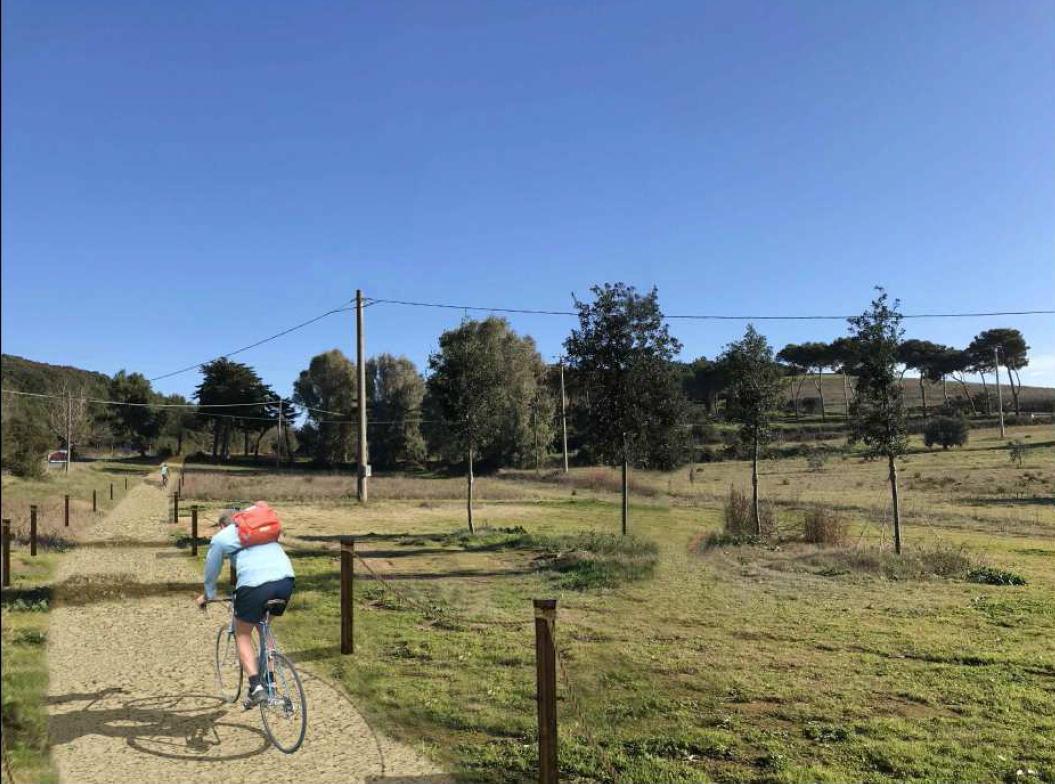 Ciclabile per il golfo di Baratti, progetto da 400.000 euro 