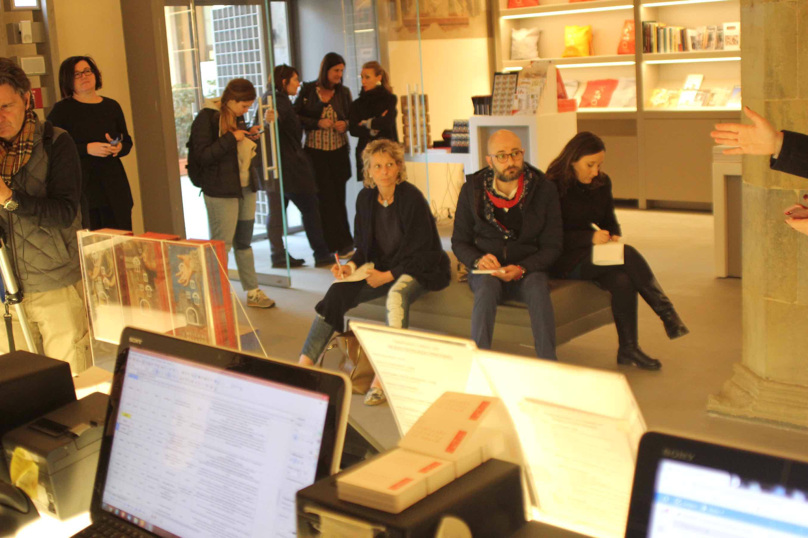 Il nuovo ufficio di informazioni turistiche all'interno del Palazzo Pretorio