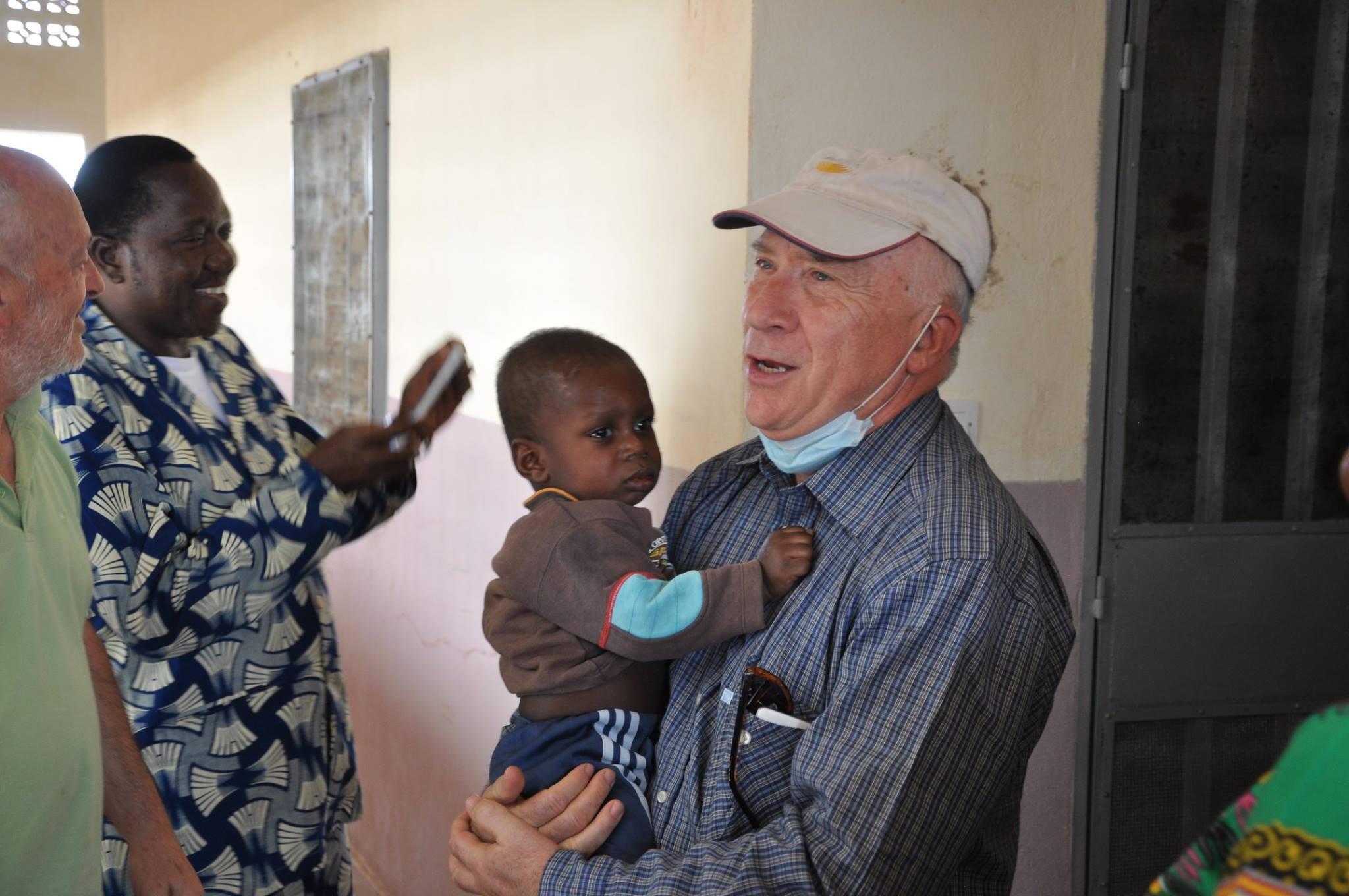 Monsignor Andrea Cristiani in Burkina Faso