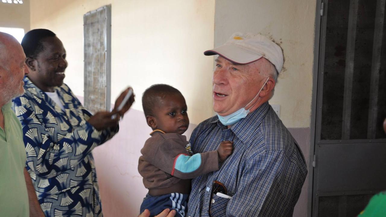 Monsignor Andrea Cristiani in Burkina Faso