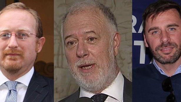 Da sinistra: Daniele Spada, Ubaldo Bocci e Andrea Romiti