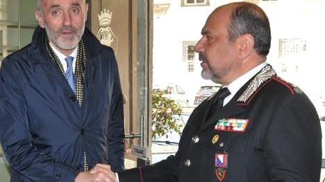 Il questore in visita alla sede dei carabinieri