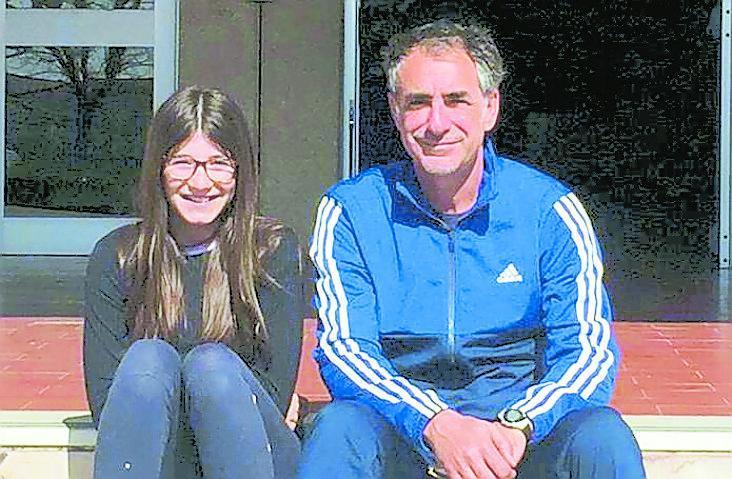 Anna agli Europei di dressage