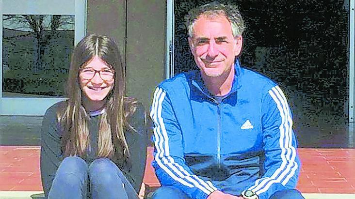 Anna agli Europei di dressage