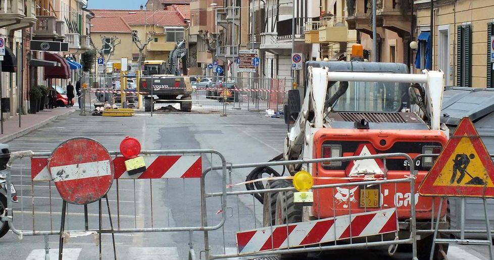 In via Copernico lavori Asa