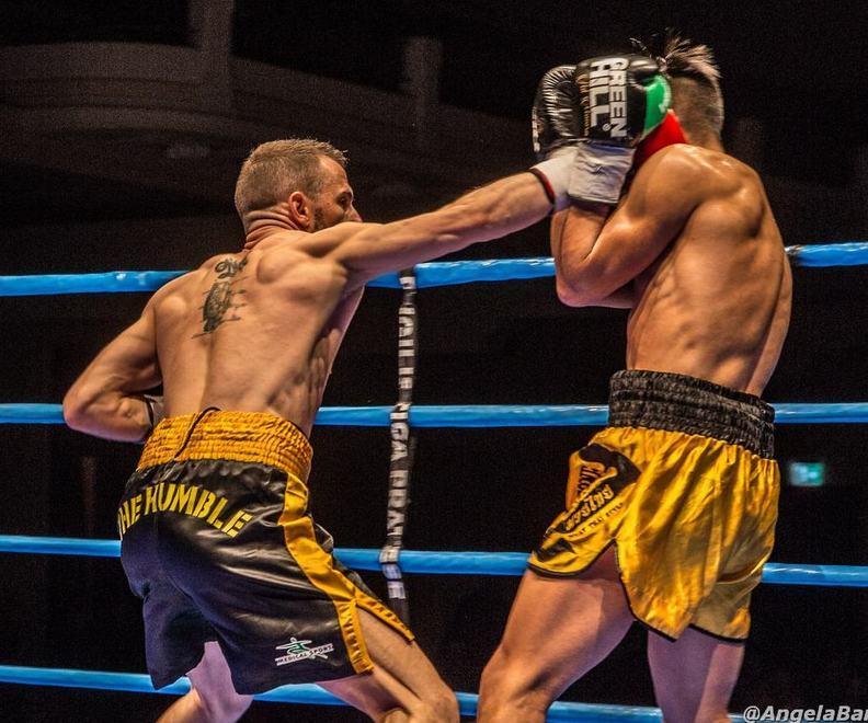 Alex Ferramosca nella sfida contro Angelo Gonzalez (Foto Angela Bartoletti)