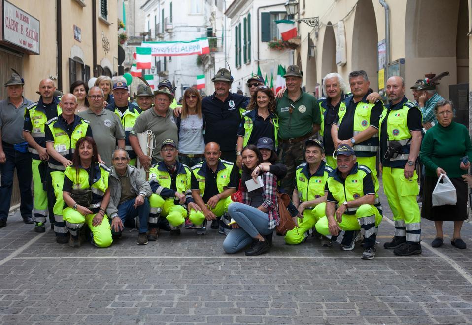 La Protezione civile gemella di Manoppello