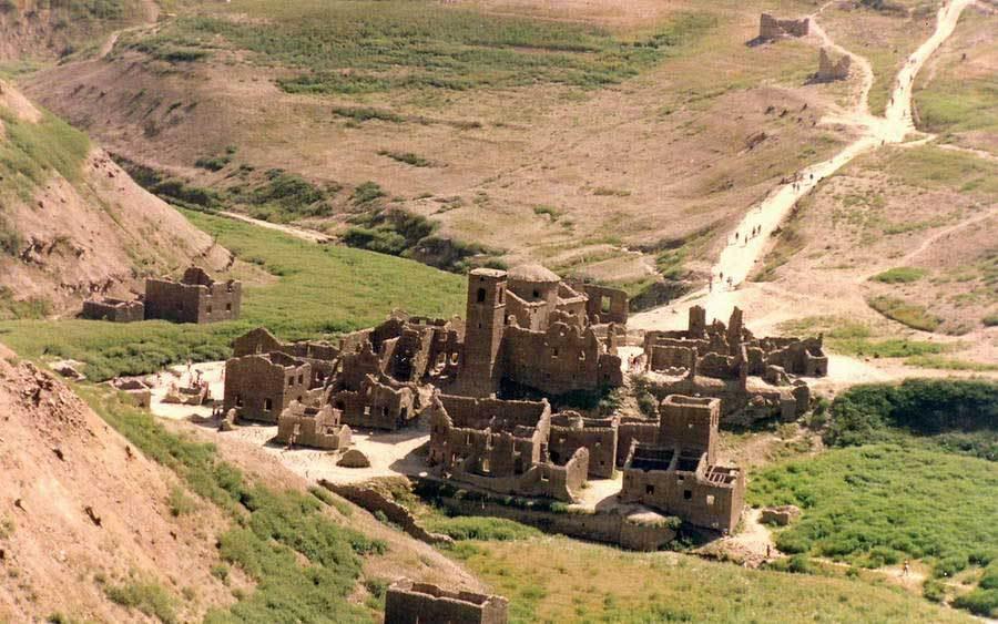 Lo svuotamento del lago di Vagli nel 1994