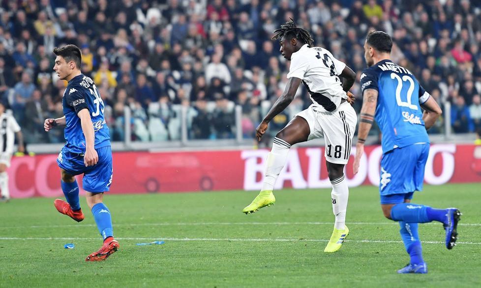Kean, qualsiasi cosa tocca diventa un gol Il baby-talento entra e punisce l’Empoli 
