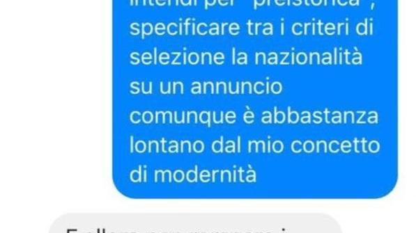 L’annuncio era stato pubblicato su Facebook