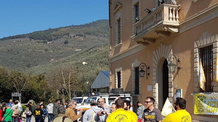 Avversari sul ponte, fratelli per il Monte Pisano