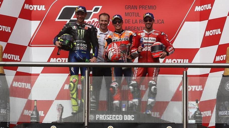 Marquez senza rivali Ma sul secondo gradino c’è un super Rossi