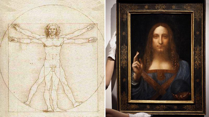 Il doppio giallo del Vitruviano e del “Salvator”. Leonardo da Vinci è un intrigo internazionale