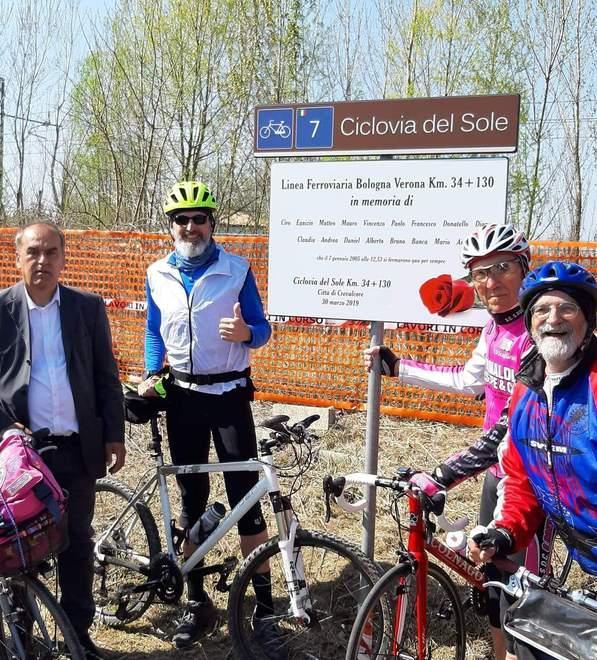 La Ciclovia del Sole appare all’orizzonte «Cento deve esserci a tutti i costi» 
