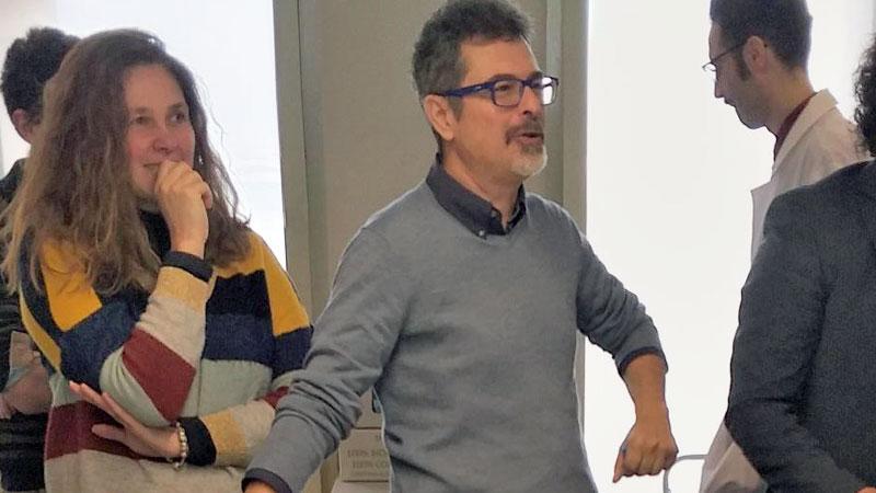 La presentazione del Calendario, al centro Paolo Sartor