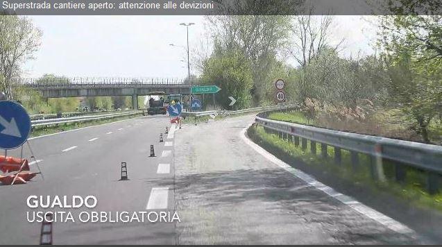 Deviazioni sulla Ferrara-mare e lavori sulla Romea 