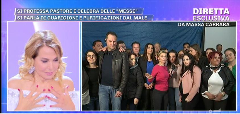 Una delle immagini finali del collegamento