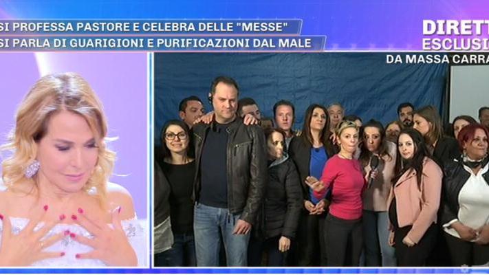 Una delle immagini finali del collegamento