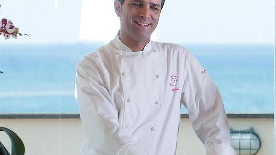 Lo chef Luca Landi del ristorante Lunasia