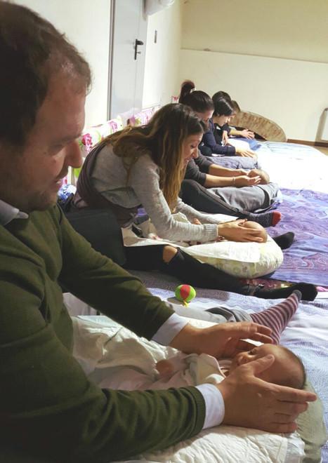 Il massaggio sui bambini si impara con un corso