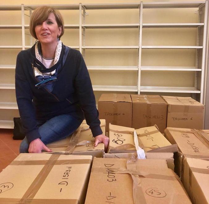 Tornano i libri alla Chelliana Già arrivati i primi scatoloni 