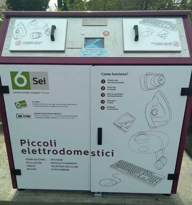Arrivano i cassonetti per i piccoli elettrodomestici 