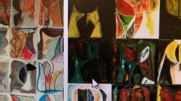 Le grandi “Astrazioni” dell’artista Mirta Caccaro