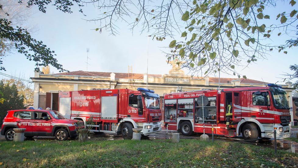 Incendio al Poligono Indagato il presidente 