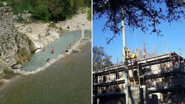 Le Terme di Petriolo tornano a splendere: viaggio nel cantiere del borgo medievale 