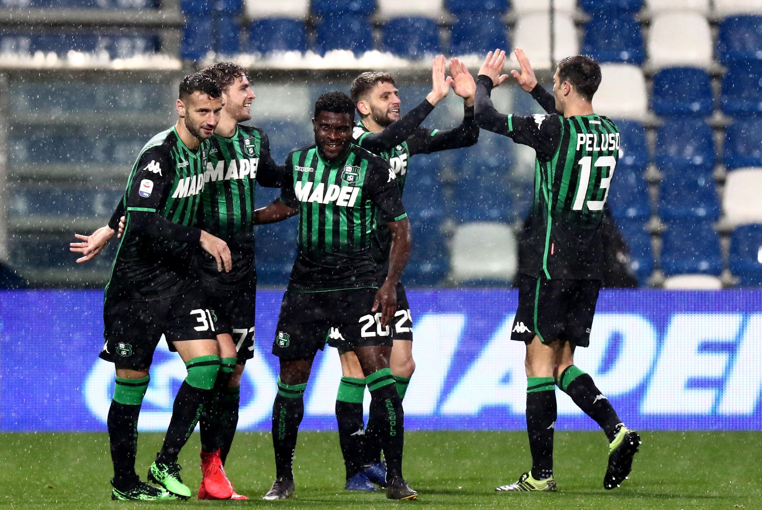 Scatto del Sassuolo, poker al Chievo