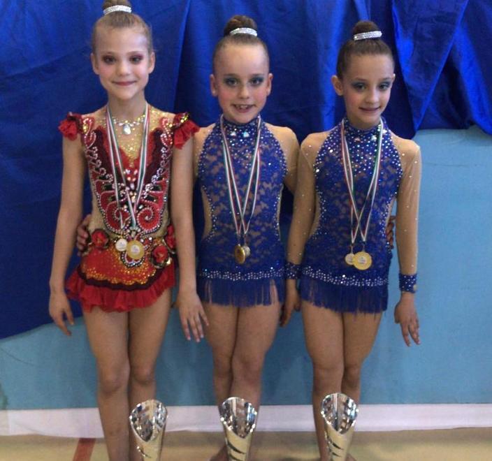 Per la Ritmica Albachiara successi nel regionale Uisp 