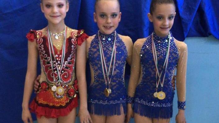 Per la Ritmica Albachiara successi nel regionale Uisp