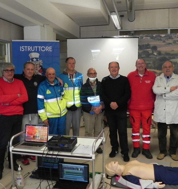 Soccorritori della Valdera in gara a Peccioli 