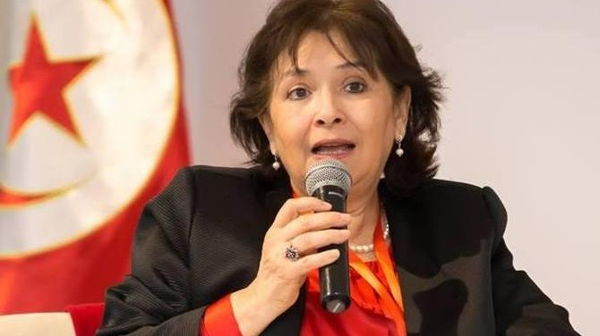 Sihem Bensedrine, giornalista, attivista tunisina e presidente della commissione "Verità e Giustizia"