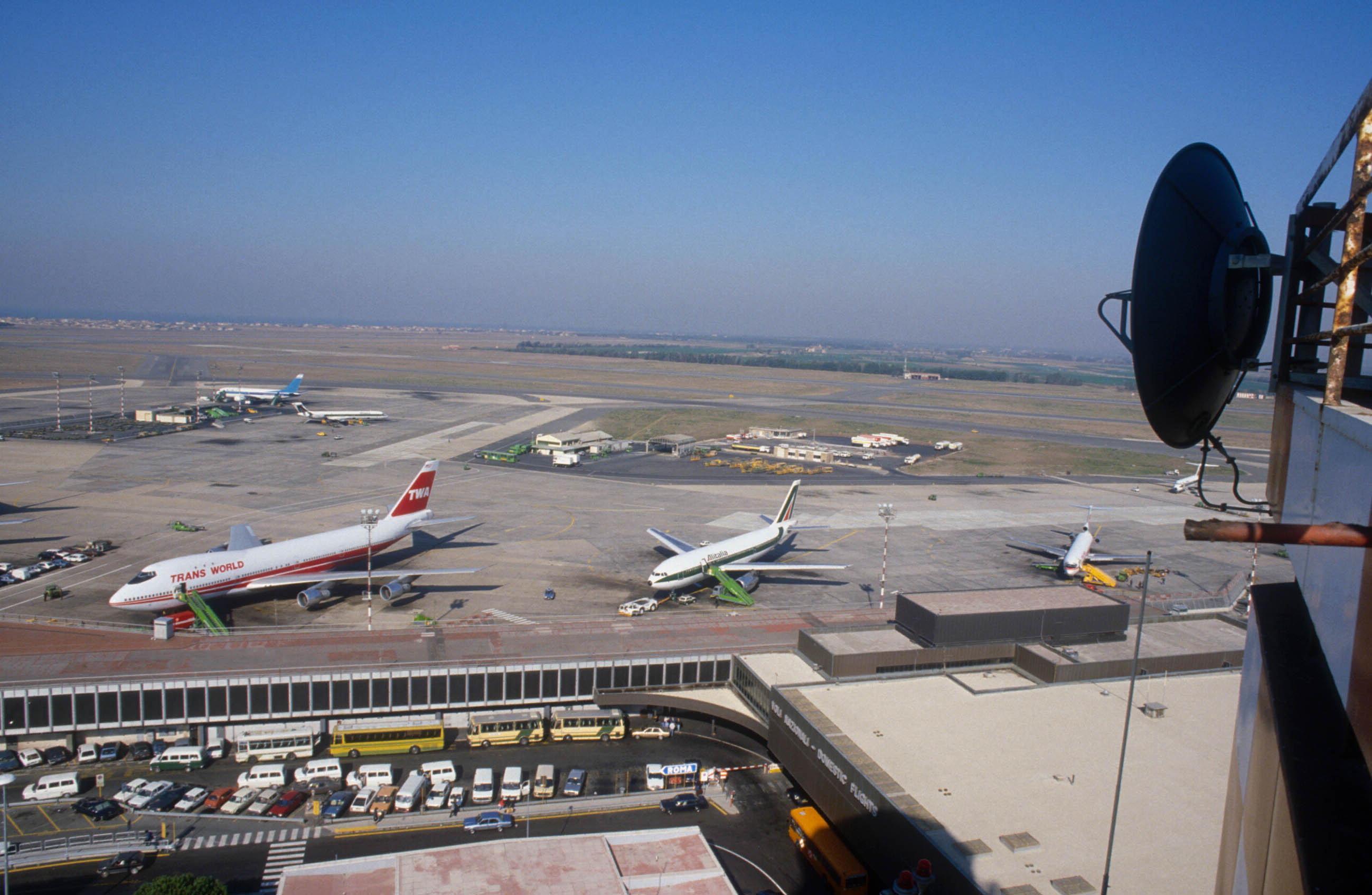 L'aeroporto di Fiumicino