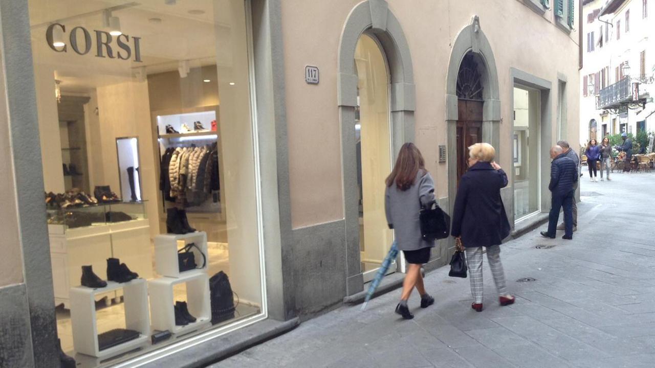 Il negozio Corsi di via Garibaldi