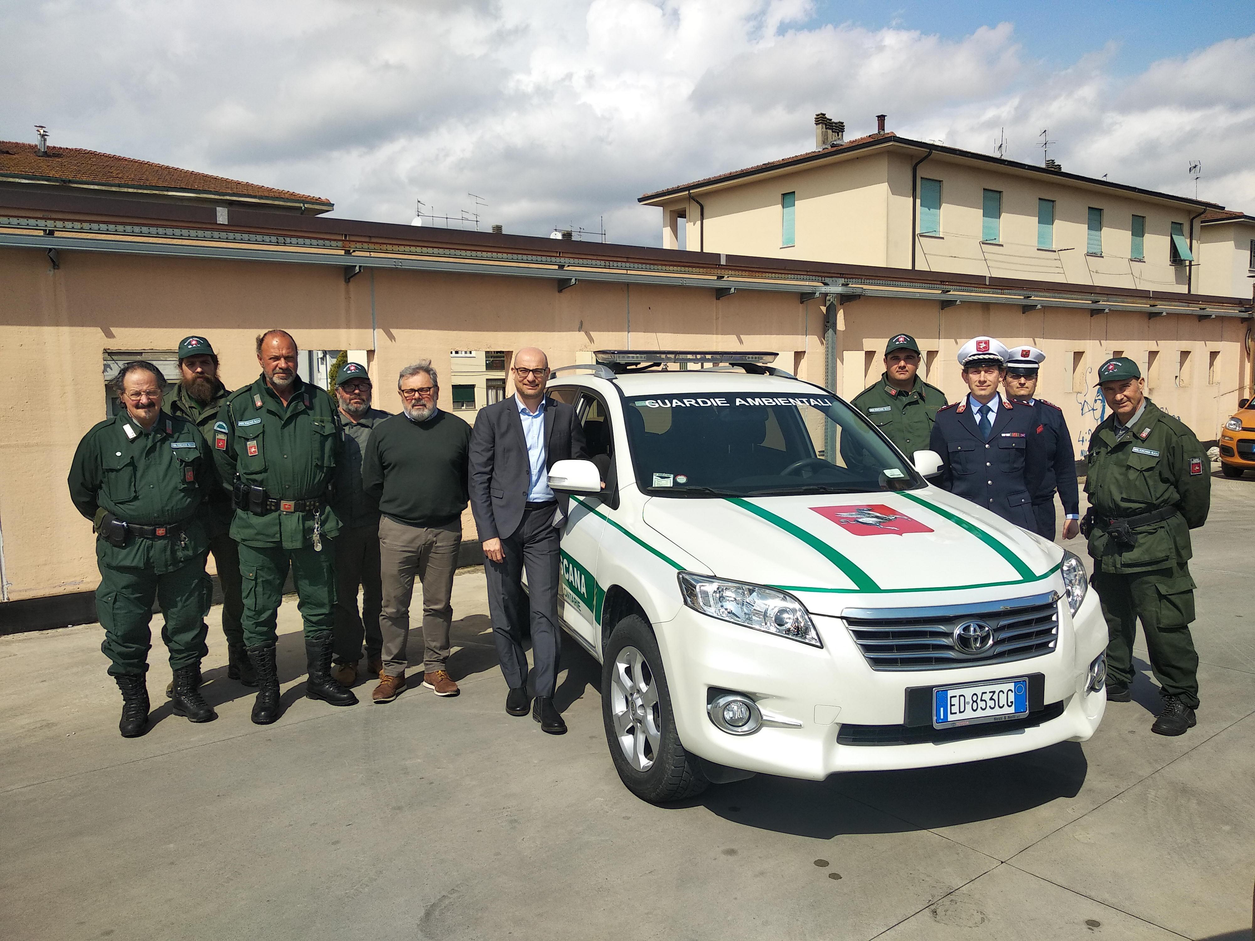 La presentazione del servizio delle nuove Gav