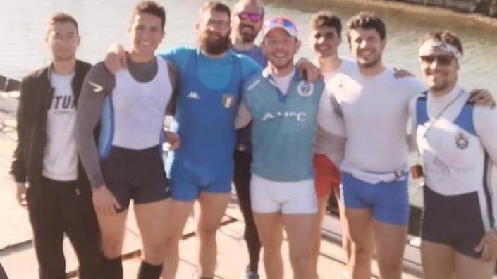 Un equipaggio della Federico Antoni domani alla Budapest Cup Regatta