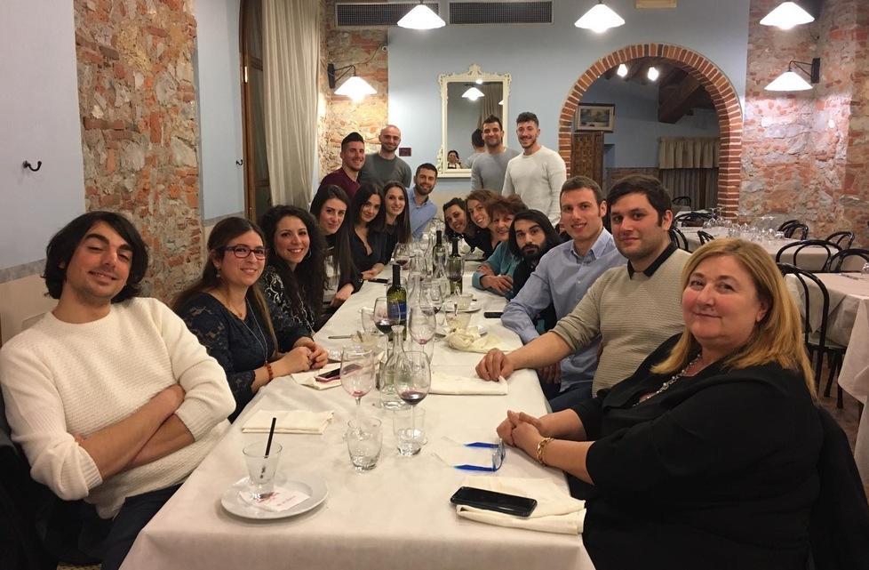 A cena 17 anni dopo il diploma
