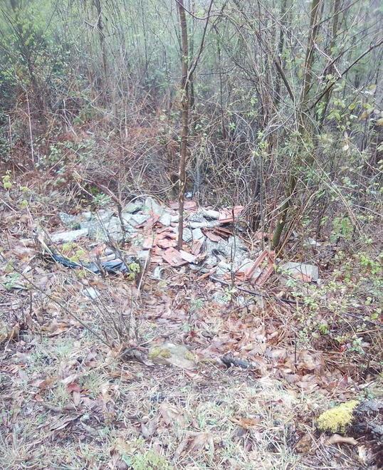 Nuova discarica in via di Brandeglio 