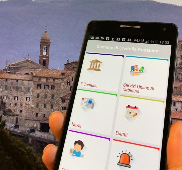 Moduli, segnalazioni, eventi Nasce l’app del Comune