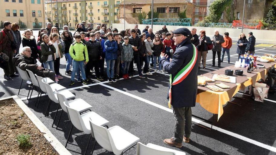 Un parcheggio all’ex Agraria