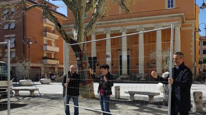 Via le auto da piazza XX inaugurata l’area pedonale