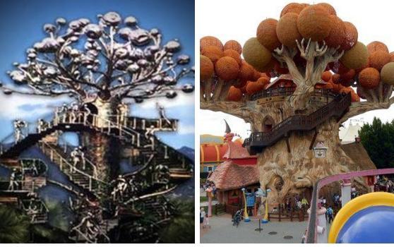 «L’albero di Fiumetto sembra la casa di Prezzemolo a Gardaland»