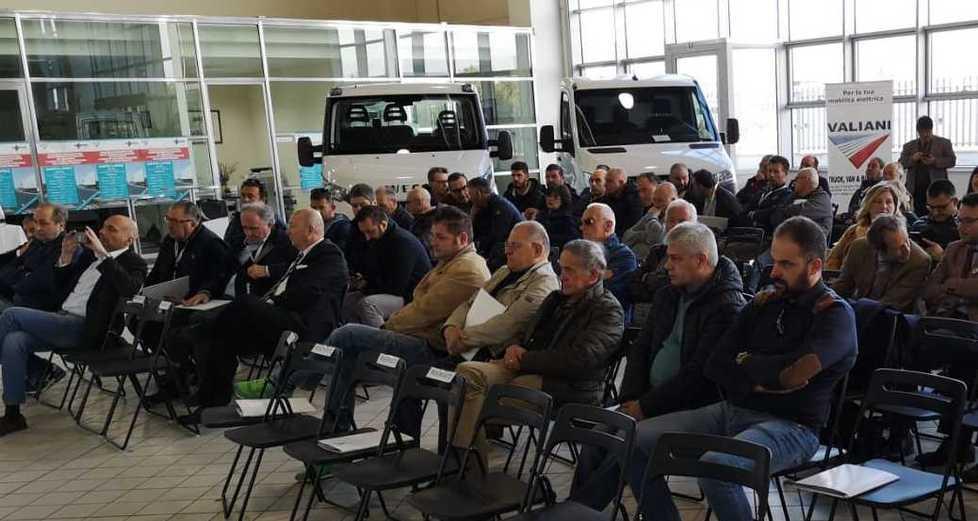 Un’area per i mezzi pesanti con parcheggi, bar e servizi 